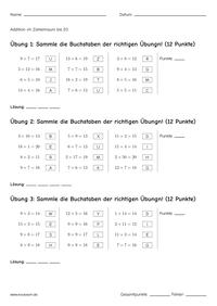 Arbeitsblatt 6